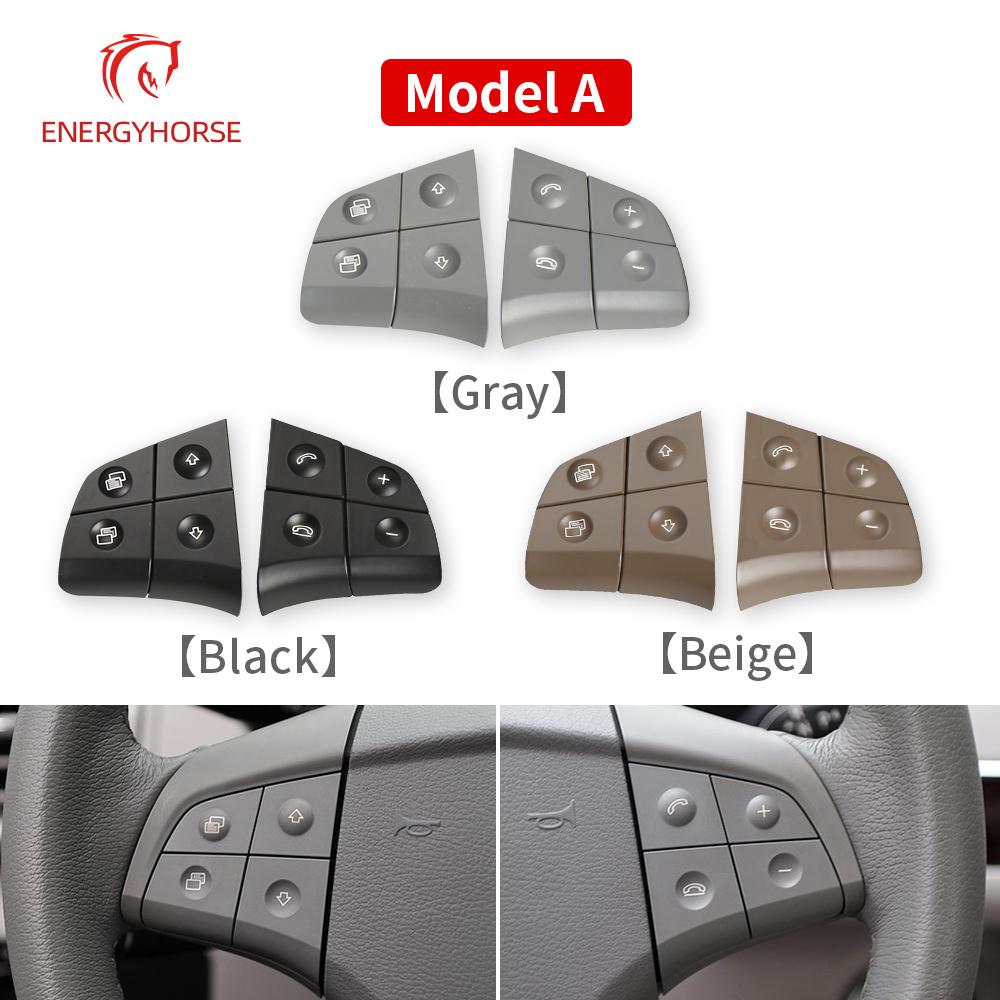 For Mercedes W164 W245 W251 Car Multi-function Steering Wheel Switch Buttons Phone Control Key For Benz W164 ML GL B R Class