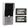 Video Intercom System 7 Inch Screen 120 degrees  Wide Angle Clear Image 2 Way Intercom Video Doorbell for Home
