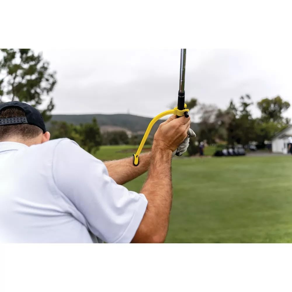 SKLZ Golf Swing Trainer, Yellow, with Wrist Hinge and Wrist Position Adjustment [Official Japanese Import]