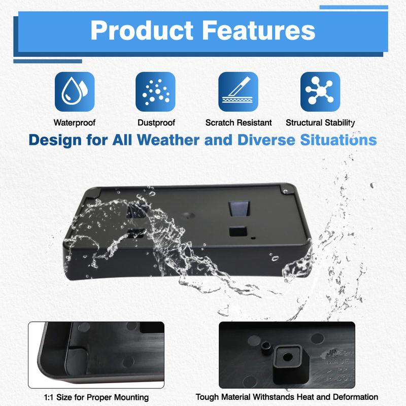 Front Bumper License Plate Bracket For Jeep Cherokee Latitude Limited North Sport 2014 2015 2016 2017 2018 68207291AB 68207291AC
