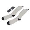 Electric Heated Socks Men Women Rechargeable 2 Sided Heating Washable Portable for Skiing Hiking Camping Uniform Size