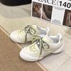 Dad shoes women's 2025 new pair of shoelaces heightening sports shoes fashionable and comfortable casual shoes student running shoes
