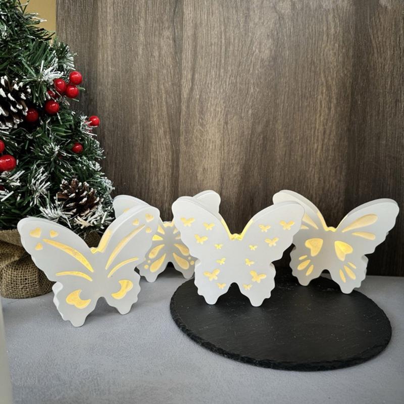 Flexible Silicone Mould for Glowing Butterfly Night Light Creative Designs For Romance Atmospheres Home Decoration