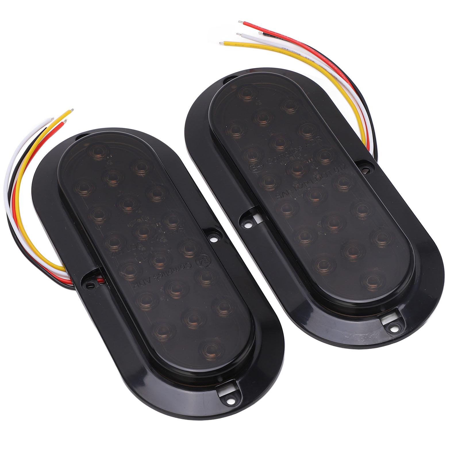 

2PCS LED Tail Light Kit 20PCS LED 3500K Marker Light Kit for Trailers Cars Vans Truck