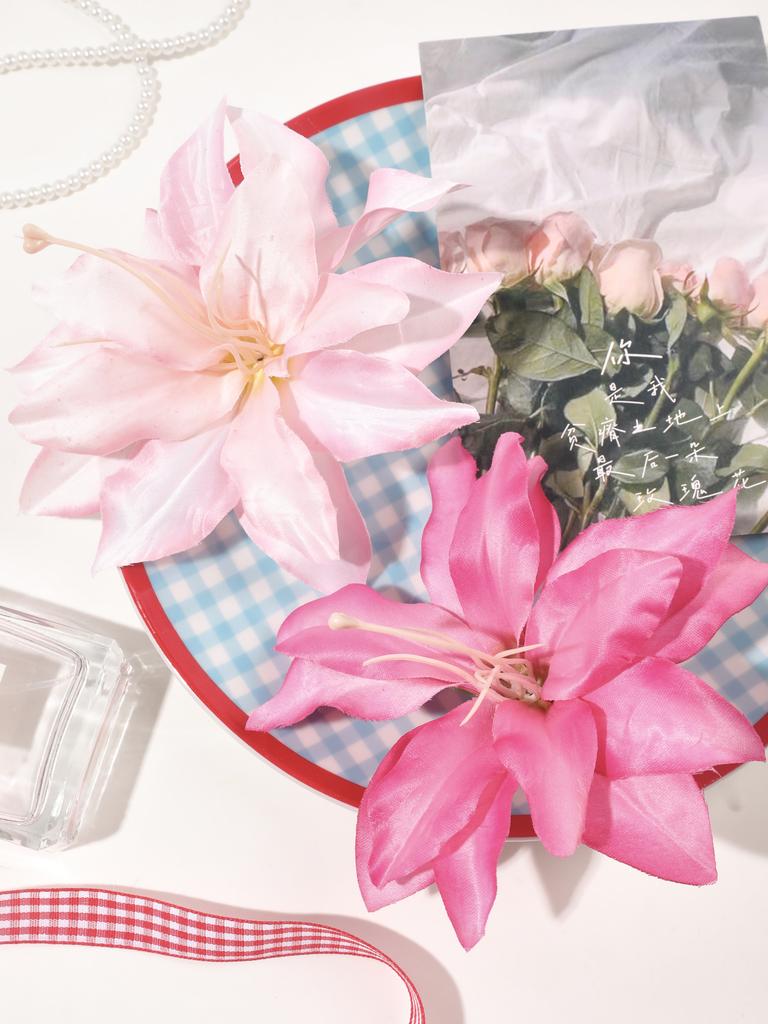 2 Pcs Elegant Bohemian Flower Compact Hair Clipsbridal Flower Side Pins Hairpin Vacation Beach Hair Accessories For Women
