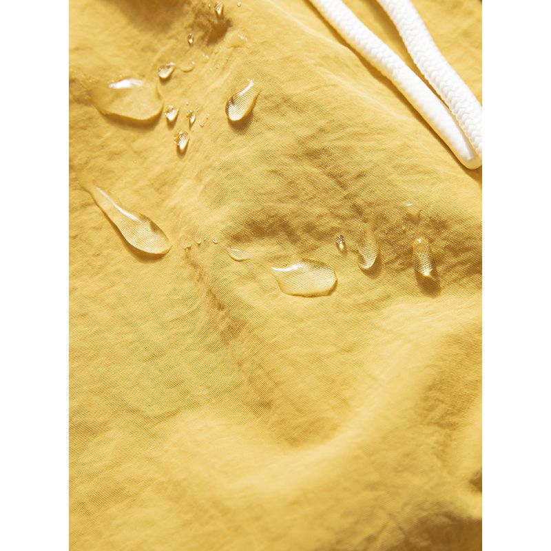 Men's Shorts, Mountain Style, Outdoor Functional, Waterproof, Quick-Dry, Trendy, Loose Fit, Straight-Leg, Casual, Five-Point Pants, Trendy