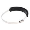 Exhaust Pipe Slider Crash Protector Metal Frame Guard Clamp Ring for Yamaha TMAX500 TMAX