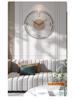 2022 Nordic Solid Wood Silent Quartz Wall Clock for Living Room