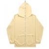 Men's Solid Color Full Zip Hoodie Sweatshirt
