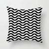 Black White Nordic Geometry Pillow Case Home Decor Decorative Polyester Cushion Cover for Bedroom Pillow Cover Hogar Funda Cojin