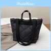 Spacious Stylish And Nylon Tote Bag For Women With Quilted Design Perfect For Everyday Use