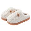 Cotton Shoes with Toe Caps for Warmth, Thickened Soft Soles, Anti-slip and Comfortable To Step On. Home Slippers