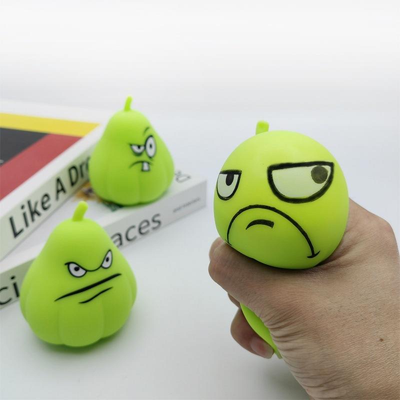 NOWA Kreatywna Japońska Melonowa Piłeczka Antystresowa Wogua do Ściskania z Muzyką