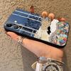 Cartoon Cat Case for Apple iPhone 17 Pro Max 11 13 12 16 14 15 Pro 7 8 XR XS MAX Air Funda Phone Cover
