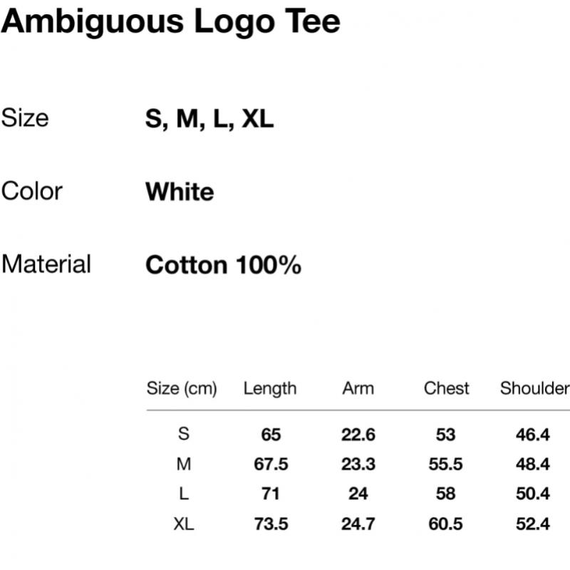 Thisisneverthat Ambiguous Logo Tee White