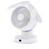 Amazon Basics Circulator Fan, 18-tatami Mat Capacity, 30 Sq M (18 Sq Ft), Automatic Swing, DC Motor, Remote Control Included, White