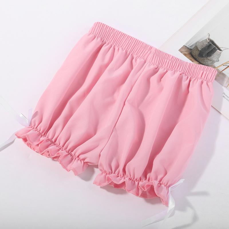 Girls' Summer Anti-Exposure Safety Shorts: Cute Baby Bloomers Base Layer