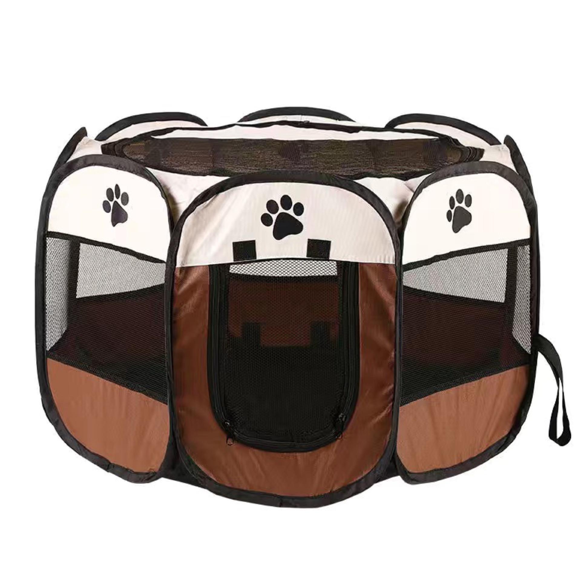 

Кімната для доставки домашніх тварин. Клітка для собак. Намет для котів. Складана тканина Оксфорд. Водонепроникна стійка до подряпин. Намет для собак. Огорожа для домашніх тварин. M кавовий