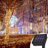 Colorful Waterproof LED Solar String Lights - Starry Sky Garden and Balcony Decoration