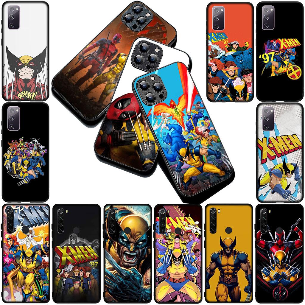Phone Cover for OPPO A18 A16 A80 A40 A17 A15 A38 A78 A79 A54 A57 A58 A60 4G 5G Casing Soft Case X Men Marvel Wolverine Xmens