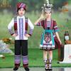 Traditional Dong Ethnic Children's Embroidered Performance Costume