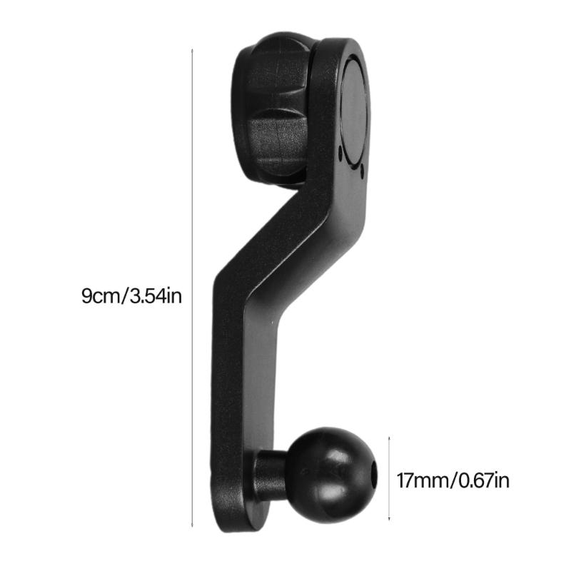Rotating Bracket Extender Rod Female to Male Head Adapter 17mm Ball Joint Extension Arm Car Vent Phone Holder Accessory
