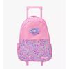 Smiggle Kids Backpack Cat Necklace Pink School Bag Lightweight Outdoor Casual Daypack