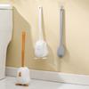 Moderne Toilettenbürste für Zuhause, leicht zu reinigen und langlebig, Badezimmerreiniger mit flexiblem Silikonbürstenkopf