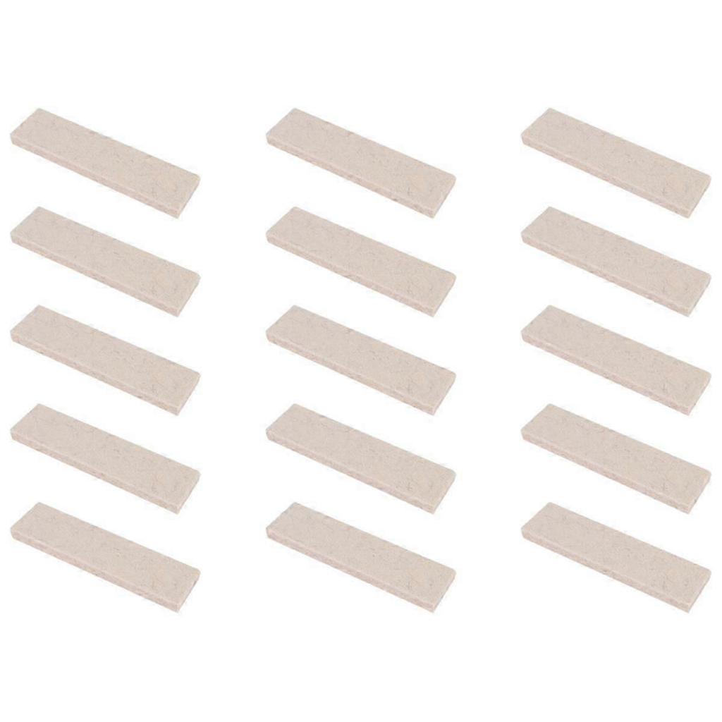 Exercise bike brake pads wool felt resistance drag pad 15 pcs replacement