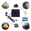 Solar Charging Panel 1.5W 5V Type C Port Waterproofing Phone Polycrystalline Silicon Portable Solar Panel for Mobile Phone