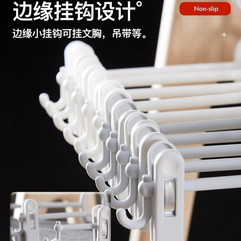 Multifunktionaler Hosenbügel mit starken Klemmen Spurloser Rock-Hosen-Organizer für Zuhause Ideal für JK-Röcke