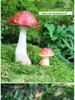 Outdoor Garden Ornaments: Simulated Mushroom Bonsai Decorations for Courtyard Landscaping