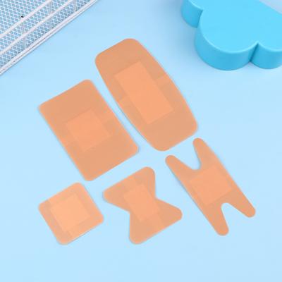 50Pcs Finger Waterproof Bandage Breathable Band Wound Dressing Medical Tape Wound Plaster Emergency Bandaids For First Aid