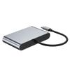 4 in 1 Docking Station TYPE-C to RJ45 100M HDMI USB3.0 PD Interface Hub Adapter