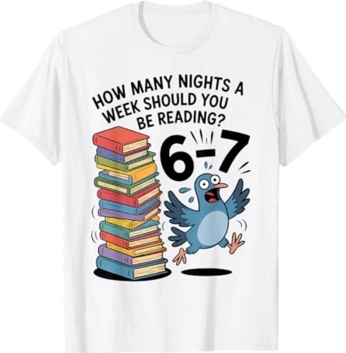 Учитель 67 Сколько Ночей в Неделю Следует Читать 6-7 Футболка S