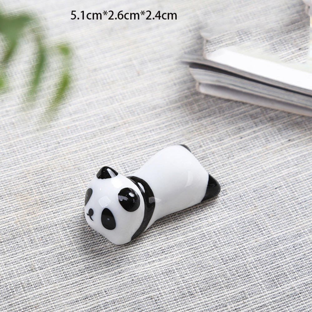 Ceramic Cute Cat Chopstick Holder Japanese Style Chopsticks Rest Pillow Tableware Restaurant Kitchen Chopstick Spoon Rack