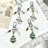 Niedliche Winter Schneeflocke Schneemann Handykette Weihnachtsbaum Rucksack Anhänger Dekoration Neujahrsgeschenk