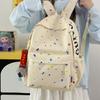 School Bag, High-value Schoolbag, Niche INS Backpack for Middle and High School Students, Fresh College Backpack, Nylon Cute Backpack