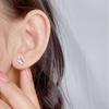 Mori Style Mini Double Butterfly Stud Earrings - Simple, Cute, and Versatile for an Artistic, Sweet Look
