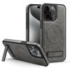 The Crystal Shield Magnetic Ring Invisible Stand Phone Case Is Suitable for the iPhone 15 Pro Max and High-end iPhone 14 Magnetic 11