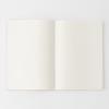MUJI Premium Paper Flat Opening Horizontal 80 NAA42A8S Notebook, Black, A5, Ruled, Sheets,