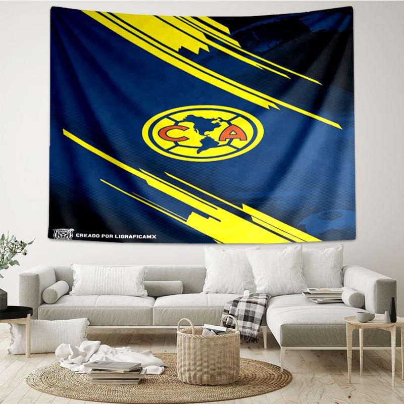 Club America Emblem Tapestry Hanging for Bedroom,Livingroom, Playroom,Decor Art Room Wall Tapestry Holiday and Birthday Gifts
