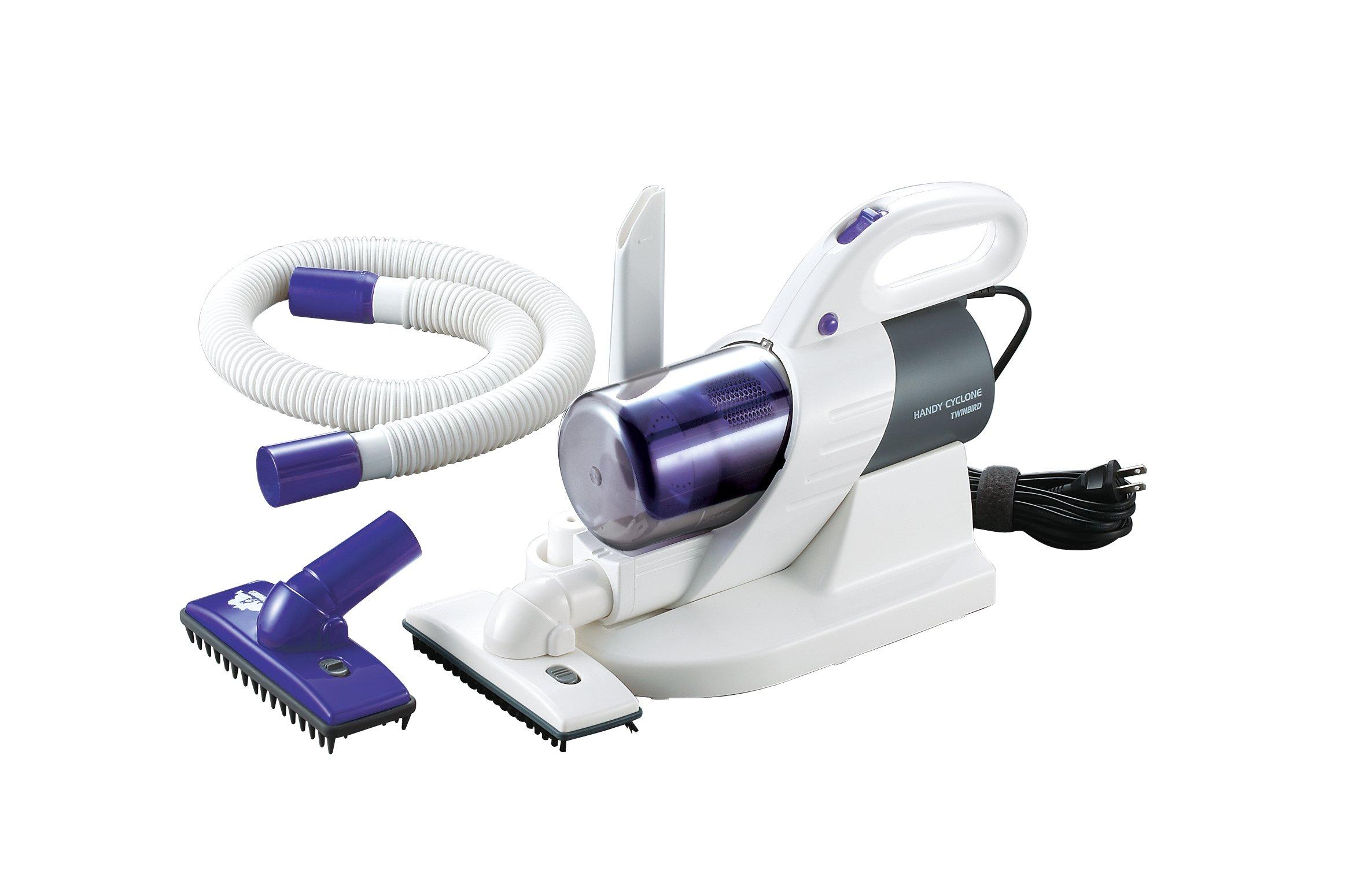 

Twin Bird AC Handy Cleaner Hair Trash White HC-E246W