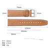 Vintage Oil Wax Leather Watch Strap 20mm 22mm Universal Cowhide Watchband Accessories Pin Buckle Men Women Waterproof Bracelet