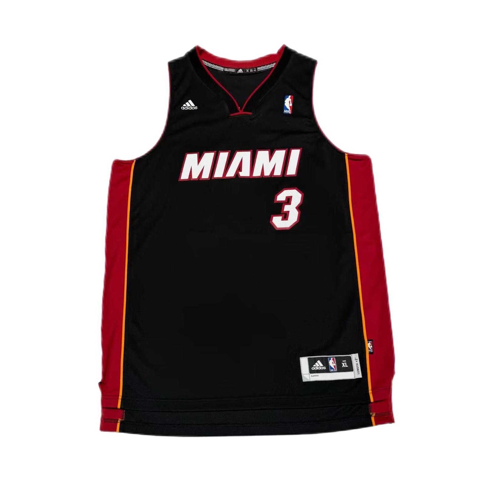 Adidas NBA Wade Heat 3 Swingman Fan Edition V-Neck Pullover Comfortable Sports Sleeveless Basketball Jersey Unisex jersey 7912A-3HB-K9549 L