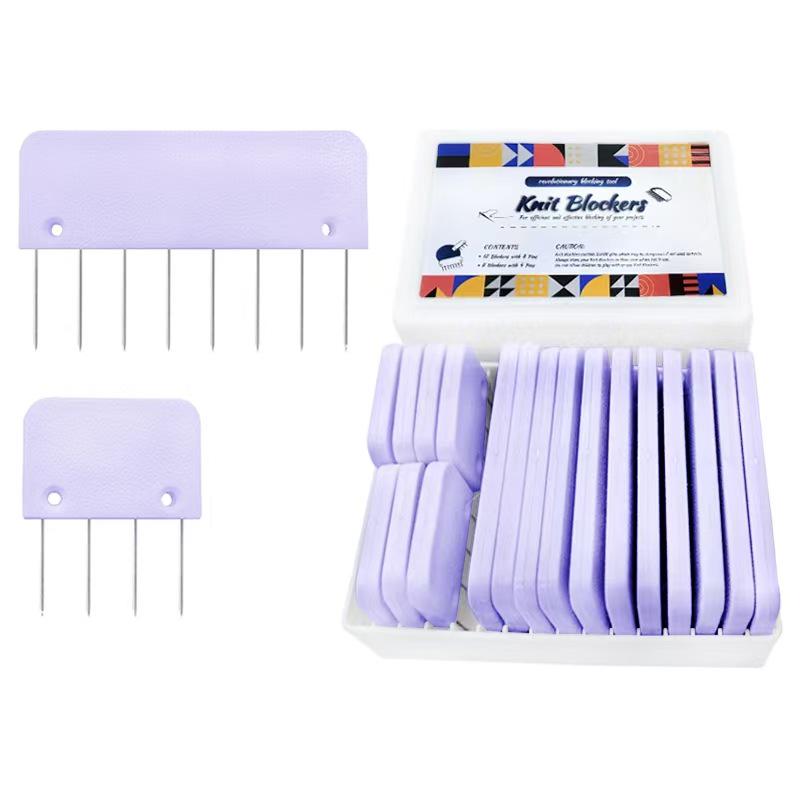 Scarf and Sweater Shaping Pins & Rake Knitting Tools Set