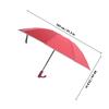 10-Rib Reverse Umbrella Protection Uv Blocking Portable Folding Travel Umbrella Lightweight Compact for Outdoor Use