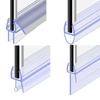 4-12mm Household Rubber Sealing Strips Glass Door Weatherstrip Bathroom Screen Hardware Window Seal Sealing Strips Water Baffle