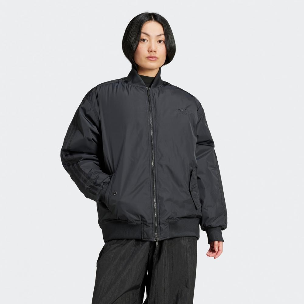 

Куртка-бомбер Adidas Oversize Sst Iw8422 черная XS