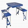 Zhi Shi Outdoor Portable Folding Table with Chairs